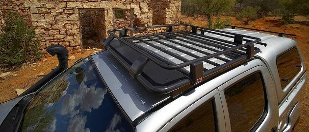 Багажник ARB на крышу кабины водителя Deluxe 1250x1120 мм. С установочным комплектом для Toyota Hilux Vigo с 2005 года