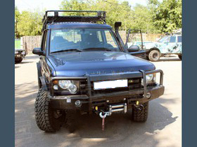 Передний силовой бампер со съёмным кенгурином Land Rover Discovery