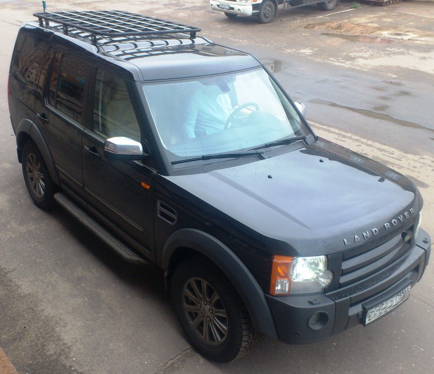 Алюминиевый багажник Land Rover Discovery III эконом Алюминиевый багажник Land Rover Discovery III эконом