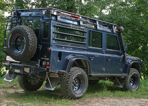 Багажник-площадка экспедиционный алюминиевый - Land Rover Defender 110.