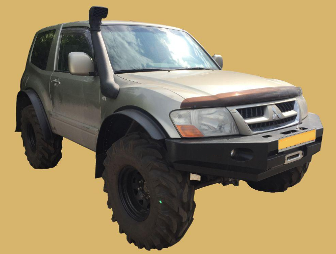 Бампер передний Pajero III Бампер передний Pajero III
