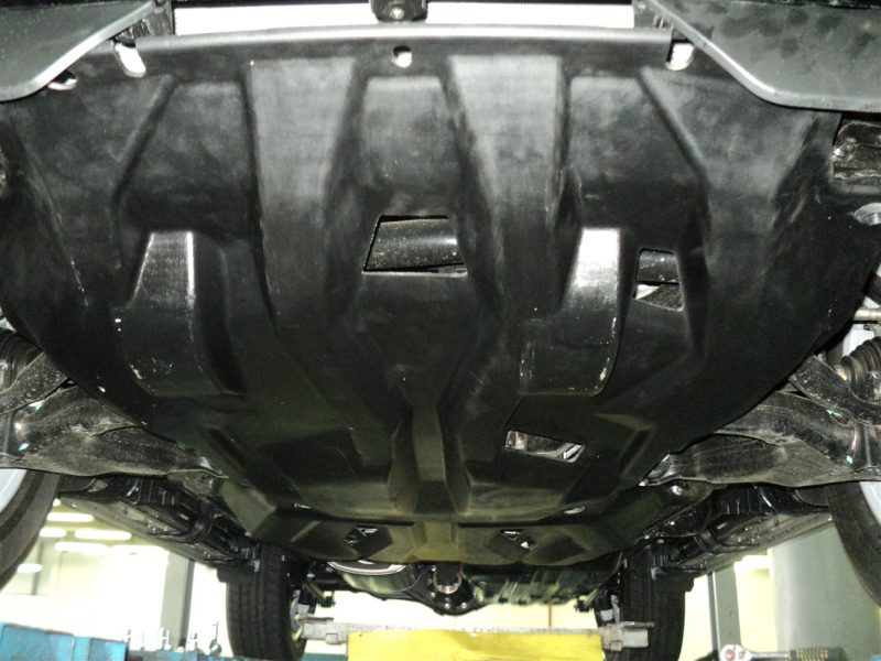 Защита картера двигателя, кпп и рк Lexus GX460 V-все(2009-) из 2-х частей