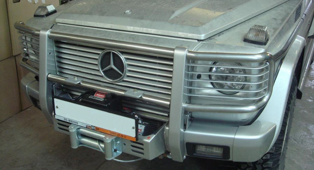 Площадка для лебедки передняя для Mercedes-Benz "G-класс"