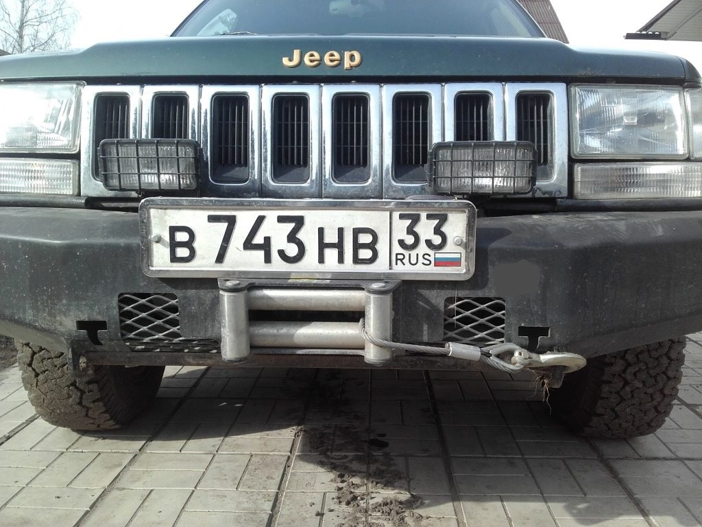 Силовой бампер jeep zj