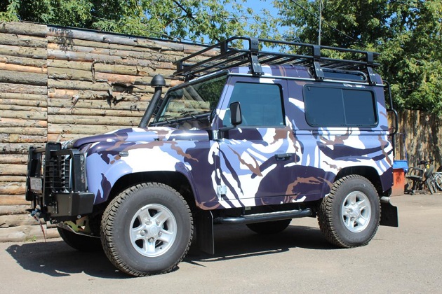 Багажник экспедиционный - Land Rover Defender 90.