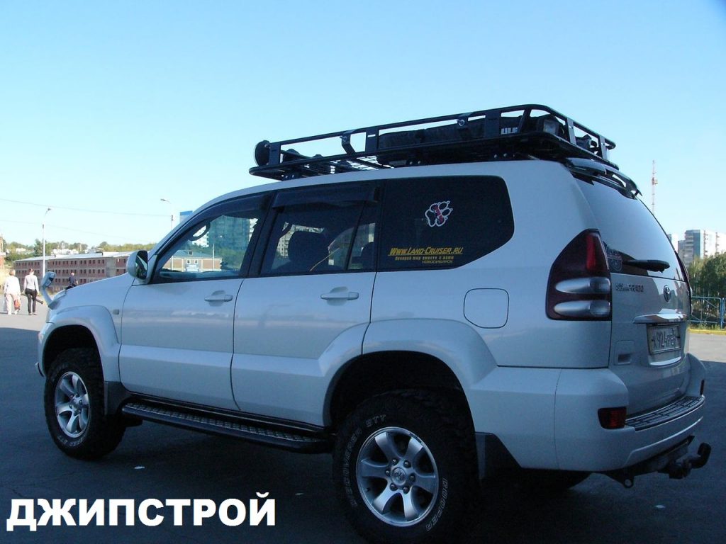 Экспедиционный багажник на крышу для Toyota Land Cruiser 120