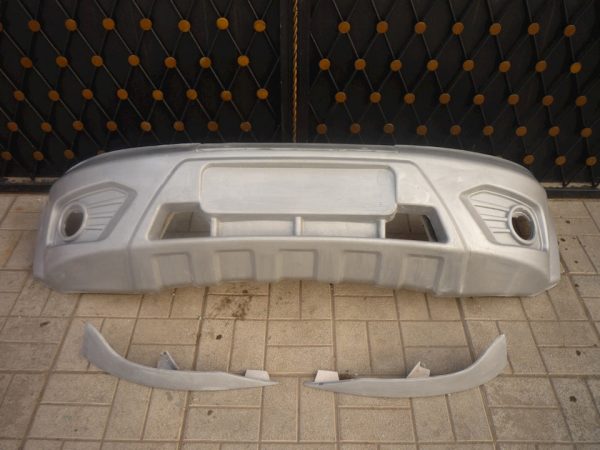 Стекло-пластиковый силовой передний бампер на УАЗ Патриот 2015