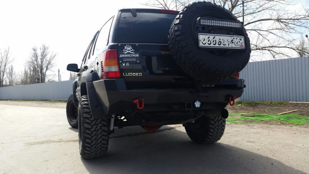 Jeep wj защита бака