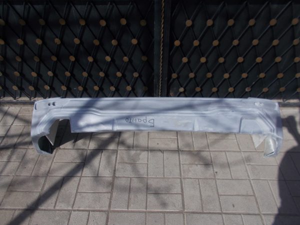 Стекло-пластиковый силовой задний бампер на LADA 4x4 Bronto