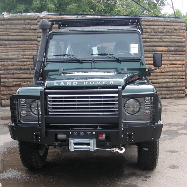 Багажник-площадка экспедиционный алюминиевый - Land Rover Defender 90.
