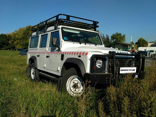 Багажник экспедиционный алюминиевый - Land Rover Defender 110.