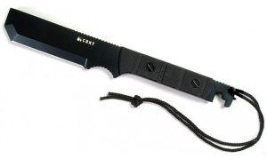 Нож спасателей McGowan MAK-1,тефлон,рук.черн.G10,чех.кайдекс