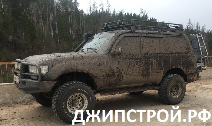 Красноярск - бампер, багажник и расширители 120мм Тойота Лендкруйзер 80
