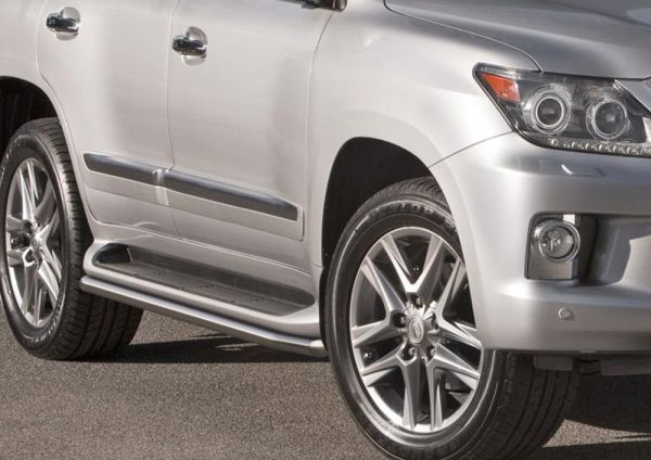 Защита штатных порогов Toyota Land Cruiser 200 2013-2015-, d42