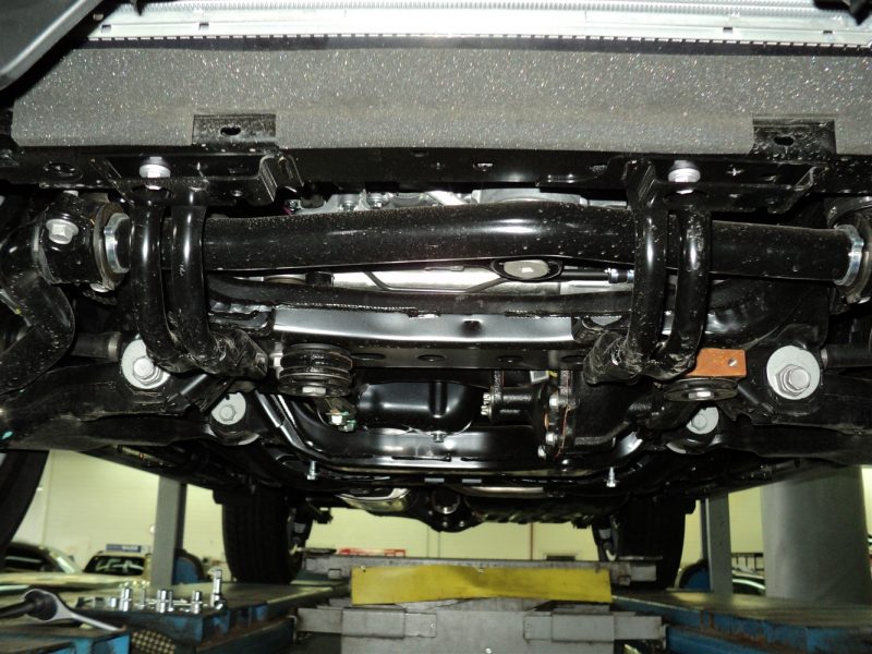 Защита картера двигателя, кпп и рк Lexus GX460 V-все (2009-) из 2-х частей с сеткой